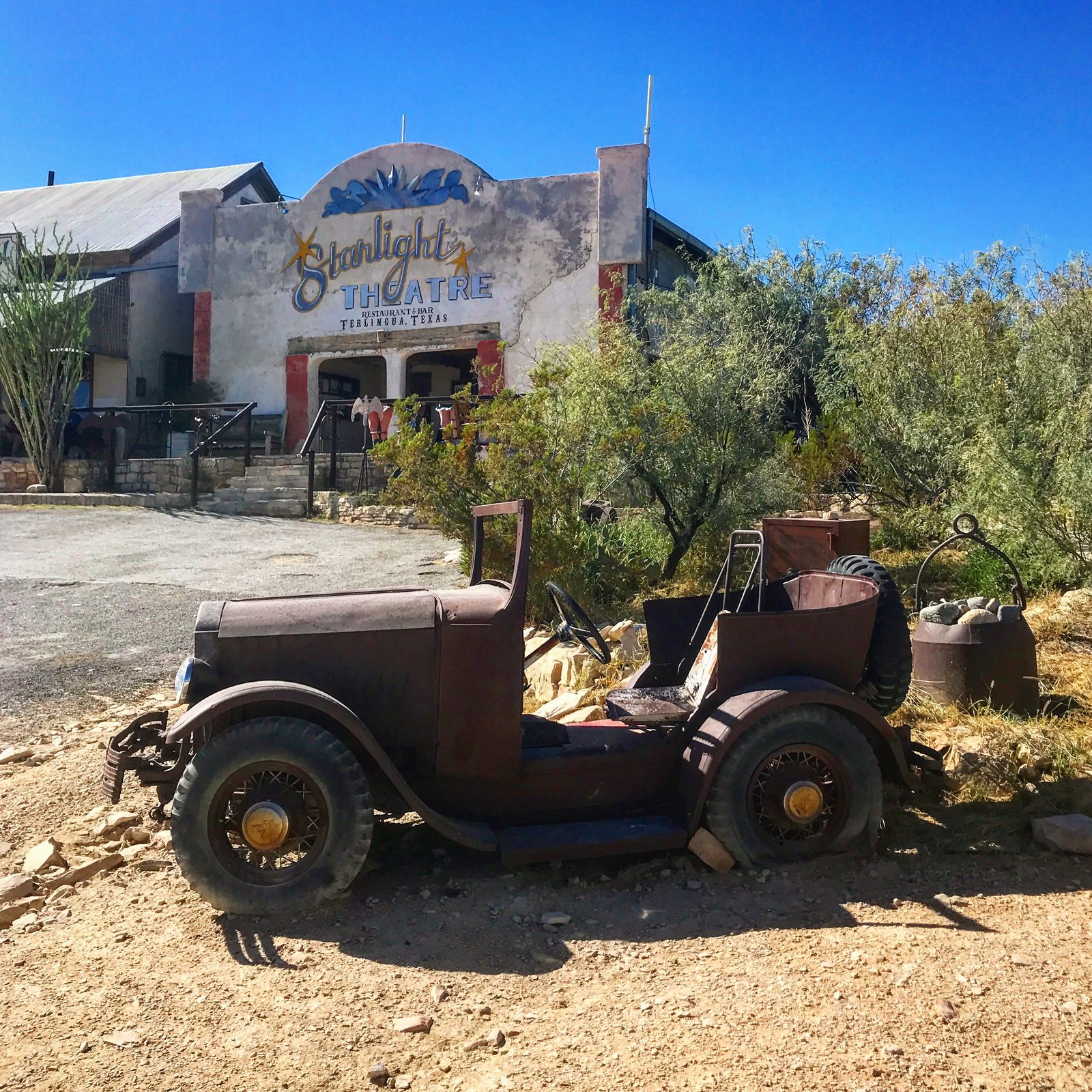 Startlight Theater in Terlingua Ghost Town