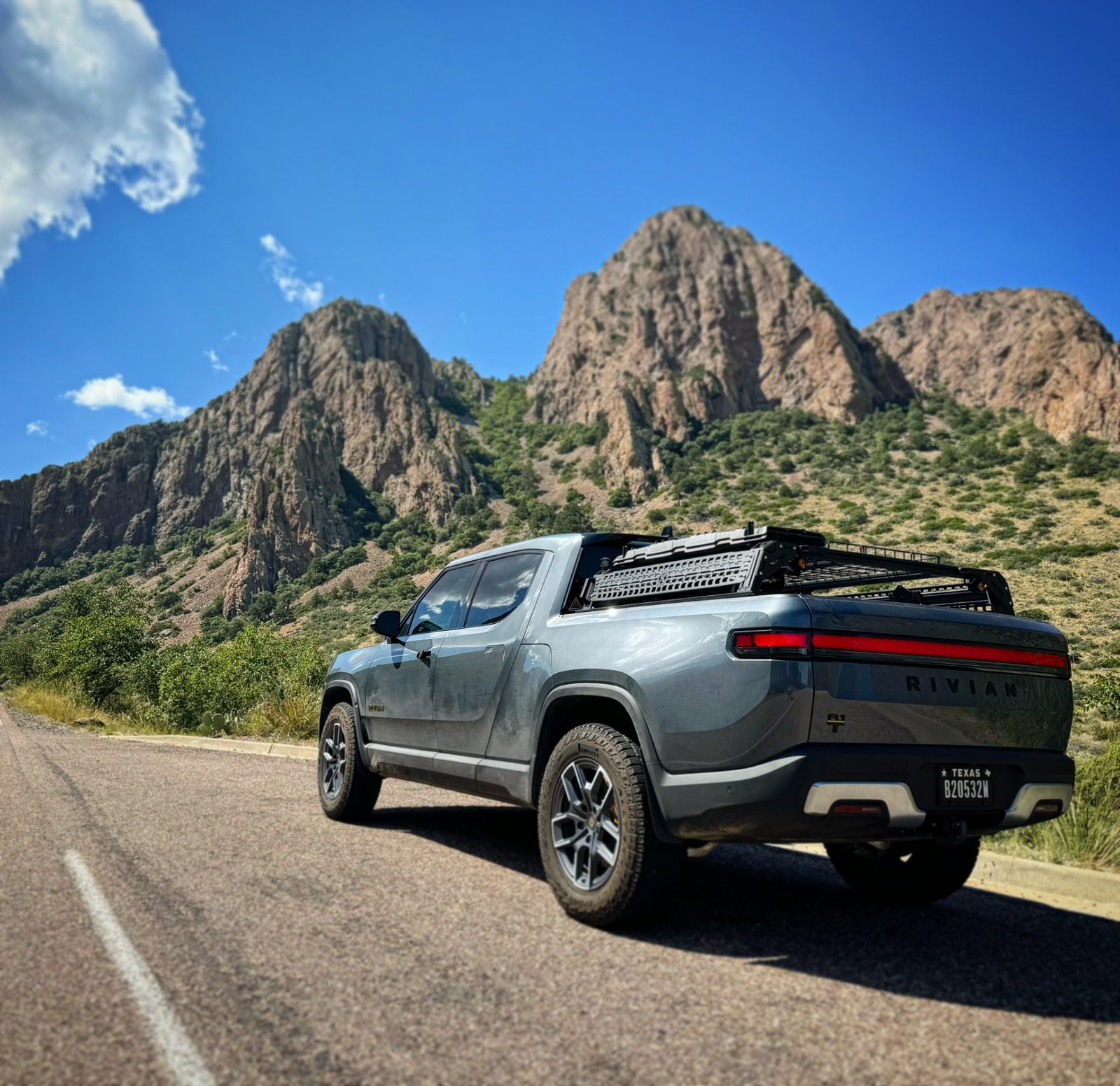 The climb into the Chisos