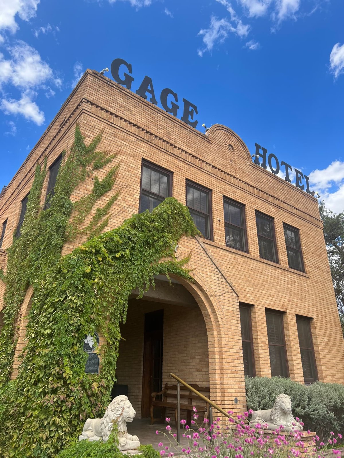 The Gage Hotel in Marathon