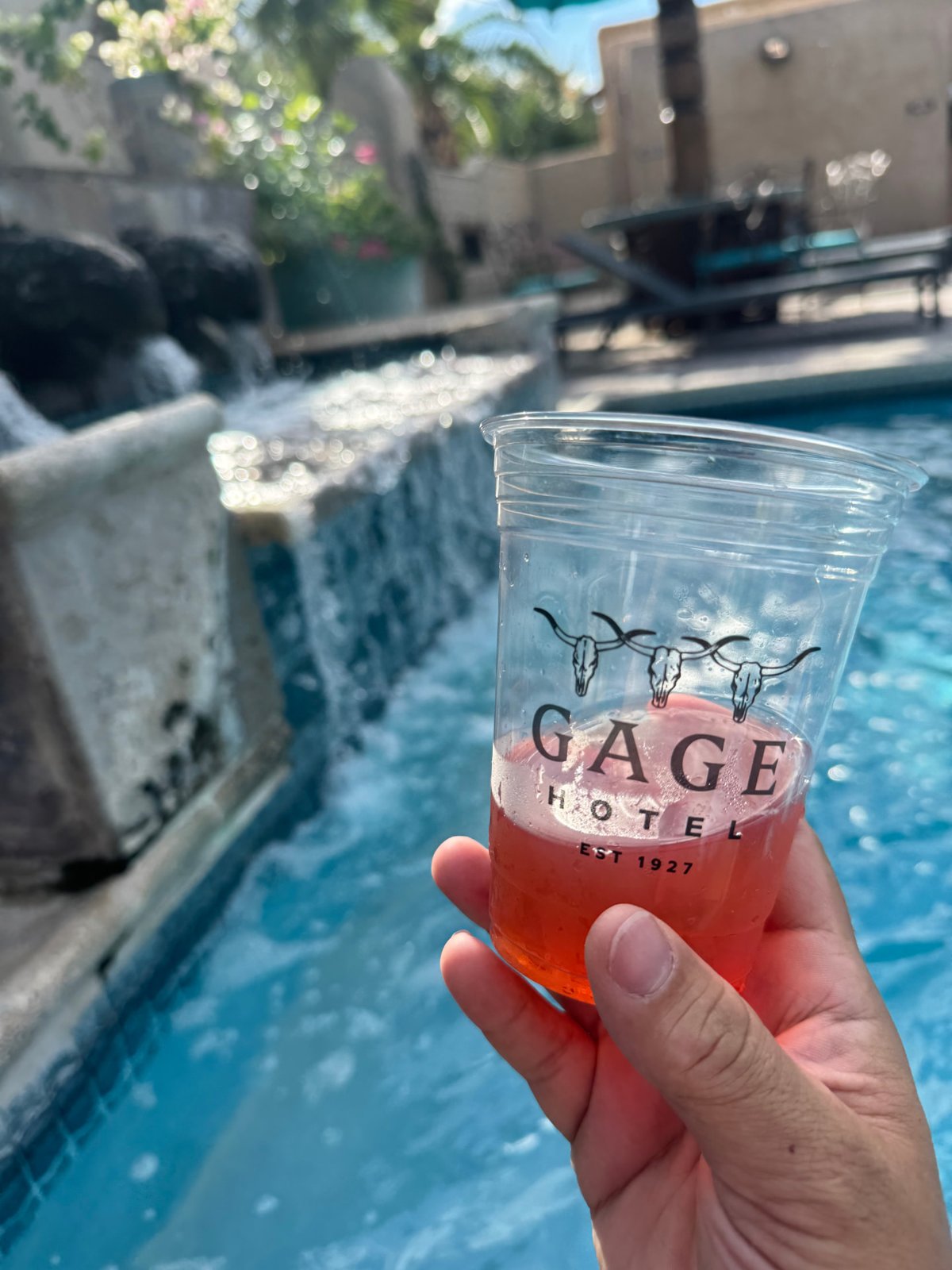Poolside at the Gage